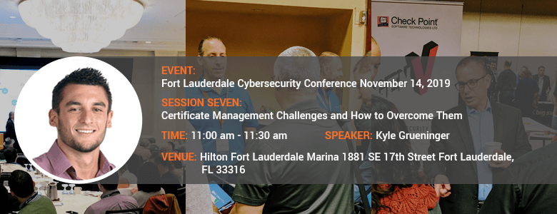 Ft. Lauderdale Cybersecurity Conference November 14, 2019